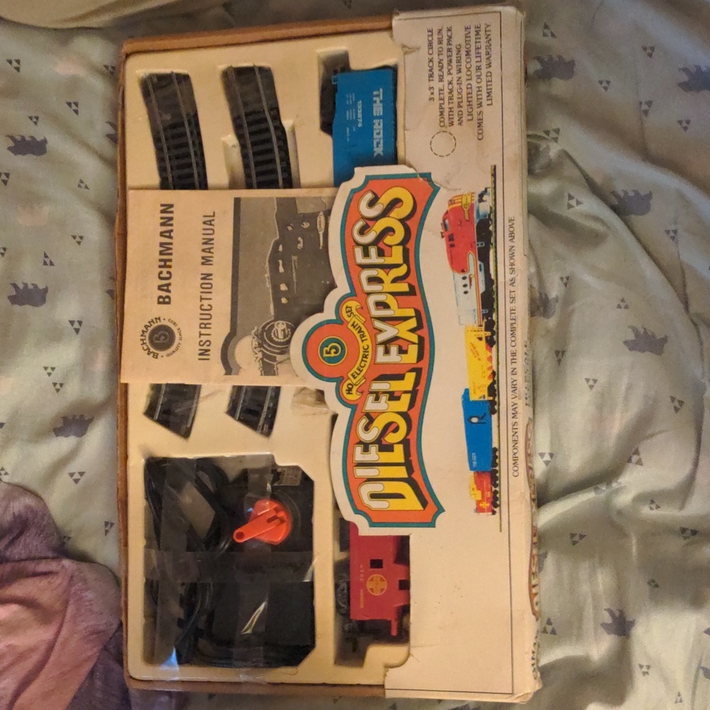 Bachman Disel Express Electric Train Set